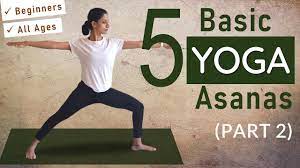 basic yoga asanas for good health part