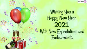countdown to 2021 with new year wishes