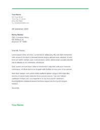 cover letter templates for google docs
