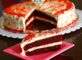 Eggless Red Velvet Cake Near Me gambar png