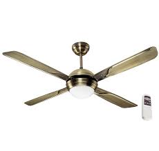 ceiling fan with remote antique br