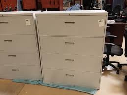 used steelcase 4 drawer lateral file