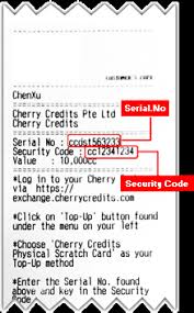 It is like you are softminer is rewarding you for your device's efficiency. Top Up Methods Cherry Credits
