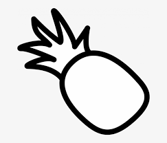 This drawing was made at internet users' disposal on 07 february 2106. Pineapple Coloring Pages 650x621 Png Download Pngkit