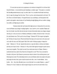 Example of short essay about friendship   Writing And Editing Services