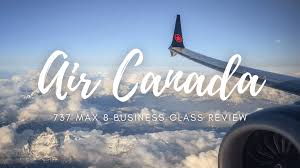 air canada 737 max 8 business cl