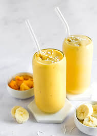 mango banana smoothie vegan