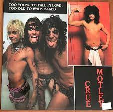 popsike.com - Motley Crue ?– Too Young To Fall In Love, Too Old To Walk  Naked 2 X LP Canada 84 - auction details
