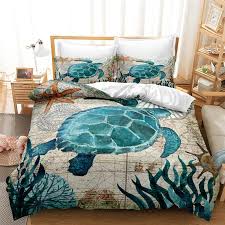 Sea Turtle Bedding Ocean Duvet Cover