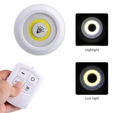 Led Tap Light Set Of 3 With Remote Control Maxkey