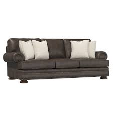 Foster Leather Sofa Brown 376 025 By