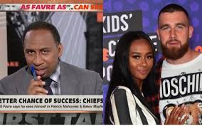 Here's pictures of kansas city chiefs star travis kelce's gf to once again prove that being good looking, athletic and rich is the way to true american happiness. Stephen A Smith Is A Massive Fan Of Travis Kelce S Girlfriend Kayla Nicole Glamour Fame