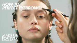 how to perfect eyebrows make up for