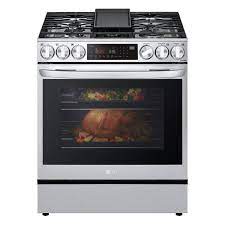 Gas Stove And Electric Oven