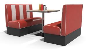 american diner furniture 3d