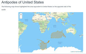 Use the buttons under the image. Is There A Map Showing Countries Exactly On The Opposite Side Of The World Layered Over One Side Quora