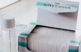 review bÔng tẨy trang dhc silky cotton