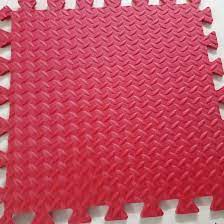 rubber 30mm red eva interlocking mat