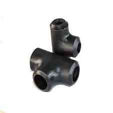 Ansi A234 Wpb Butt Welded Ansi A234 Wpb Equal Tee Seam Welding Melt Pipe Fitting Reducing Equal Tee