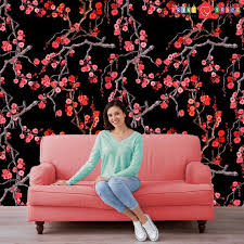 Cherry Blossom Wallpaper Fl Wall