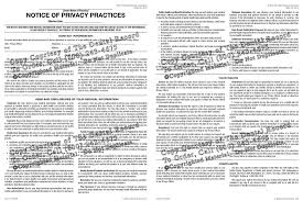 Hipaa Notice Of Privacy Practices