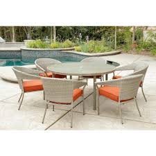 Pacific Casual Brook Hill 7 Piece Metal