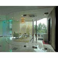 Toughened Glass Wall Partition At Rs