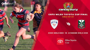 canterbury rugby union 1st xv miles