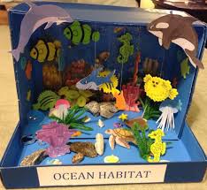 With precise depictions of geographical locations and. Pin By Christy Perdue On Other Things I Made Diorama Kids Ocean Diorama Ocean Projects