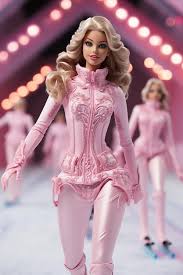 premium ai image barbie doll goes ice
