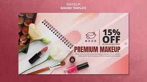 free psd makeup special offer banner