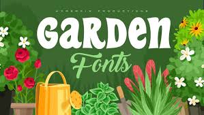 55 Best Garden Fonts Free Premium