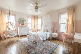 pink gold girls bedroom decor ideas