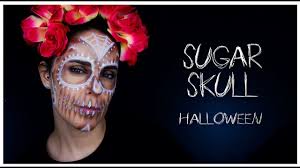 sugar skull makeup look