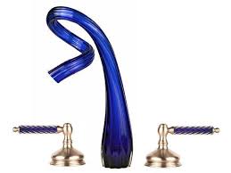 Sophisticated blown glass decorative vases in simple yet stunning colors. Luxury Faucet Cobalt Sinks Gallery