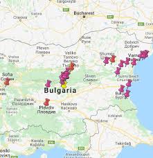 Град варна е административен център на област варна, както и на община варна. Bulgaria Google My Maps