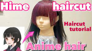 Hime cut anime