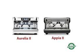 So sánh máy pha cà phê Nuova Simonelli Appia II vs Aurelia II - Autoshop -
