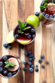 how to make blueberry iced tea daily