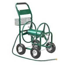garden water hose reel cart 300ft heavy