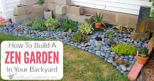 diy zen garden in your backyard