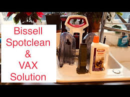 bissell spotclean vax pet solution