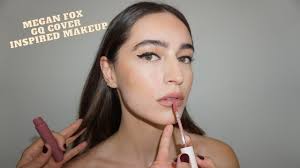 megan fox 2008 gq cover makeup look
