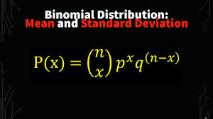 binomial distribution mean variance