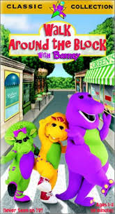 Both barneys work and the little one sings i love you, you barney dvd/vhs collection & singing/animated barney dinos. Barney Walk Around The Block With Barney Vhs Buy Online In Indonesia At Desertcart Id Productid 11023021