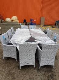 Outdoor Dining Setting Rattan