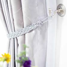 rope curtain tie backs