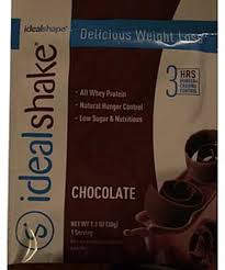 idealshape chocolate shake 30 g