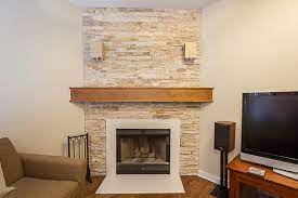 Mid Century Modern Fireplace Mantel In