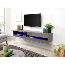 abril wall mounted large tv stand in